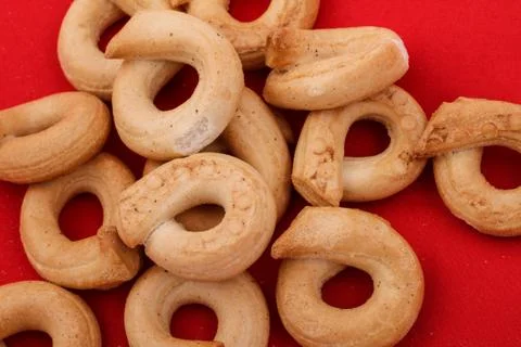 Taralli. Stock Photos