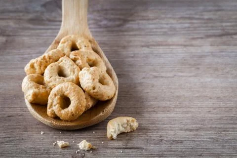 Taralli snack Stock Photos
