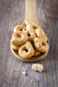Taralli snacks Stock Photos