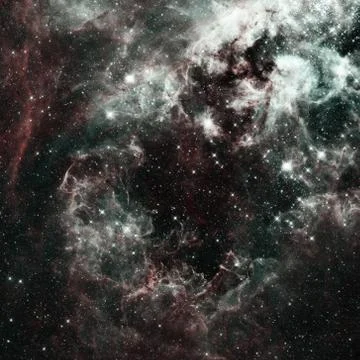 The Tarantula Nebula. Stock Photos