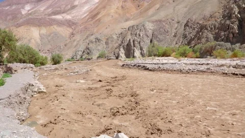 Tarapaca river, Iquique, Chile Stock Footage 266607708