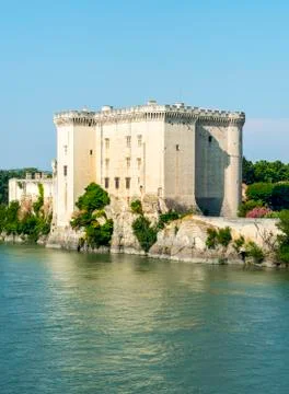 Tarascon, castle Fotos Stock