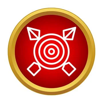 Target achieving success with arrows hitting bullseye Stock Illustration
