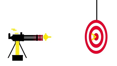 Target Aim Graphic Stock Footage 335630705