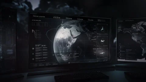 Target analysis and acquisition of three sources of satellite data of Yemen Stock Footage 264585444