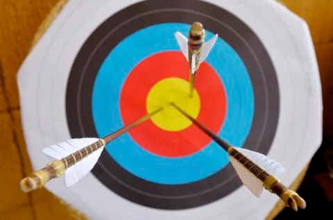 Target and arrows Фото
