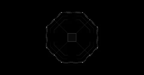 Target and Points HUD elements 库存影片 342101521