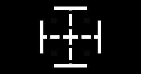 Target and Points HUD elements 库存影片 342103365