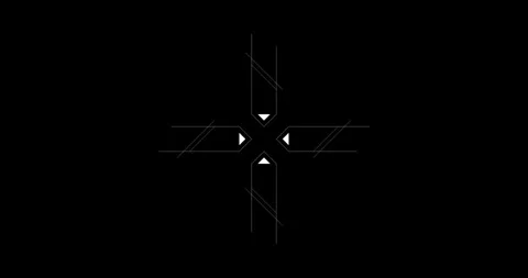 Target and Points HUD elements 库存影片 342103610