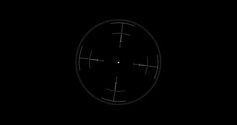 Target and Points HUD elements 库存影片 342103644