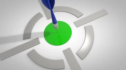 Target Animation 02 스톡 동영상 41780718