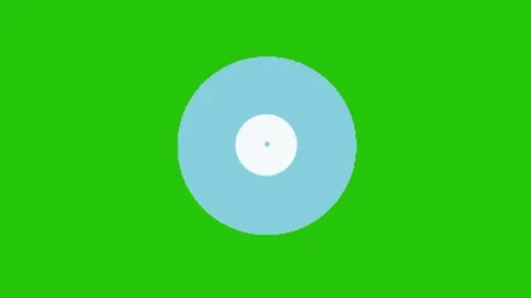 Target animation on green screen Vidéo 328898657