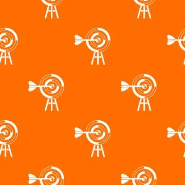 Target with an arrow pattern seamless Illustrazione stock