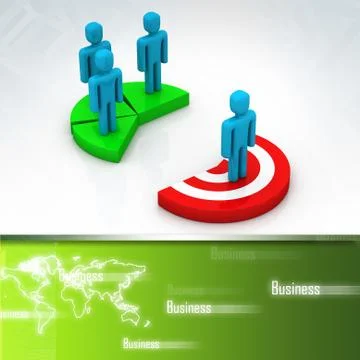 Target audience Stock Illustration
