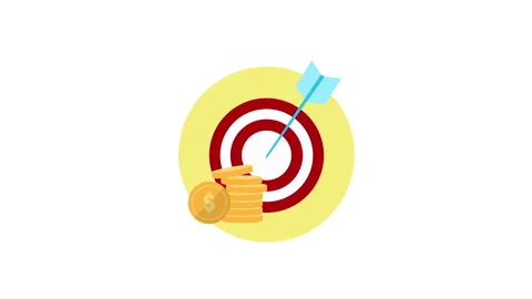 Target Audience Line Icon Animation Stock Footage 276906502
