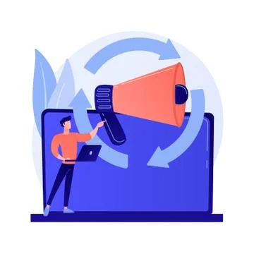 Target audience search vector concept metaphor. Stock Illustration