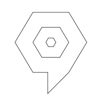 Target bubble icon Stock Illustration