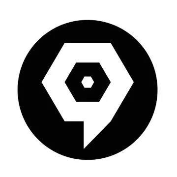 Target bubble icon Illustrazione stock