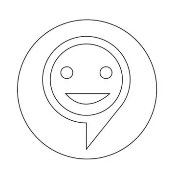 Target bubble icon Stock Illustration