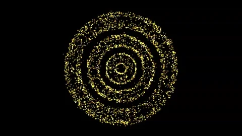 Target circles formation Stock Footage 336976605