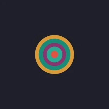 Target computer symbol Stockillustratie