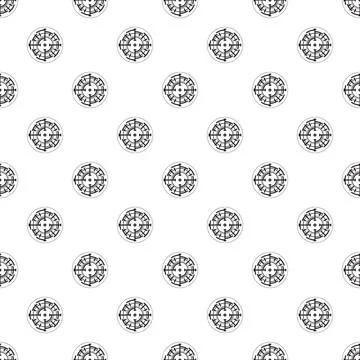 Target crosshair scope aiming pattern seamless background Stock Illustration