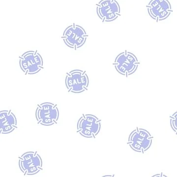 Target dale glyph vector seamless pattern Stock Illustration