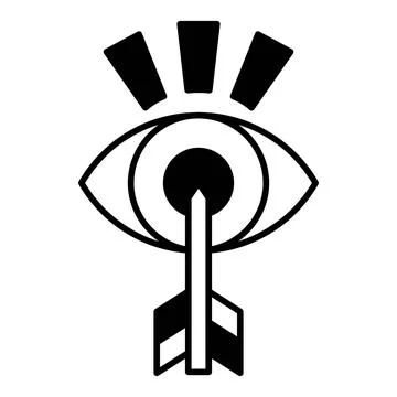 Target Dualtone Icon Stock Illustration