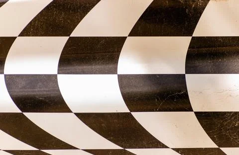 Target flag style pattern in black and white, 写真素材