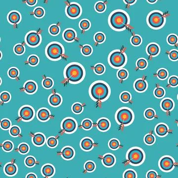Target Flat Concept Icon Illustration. Target Icon Image. Target Icon Sign. s Stock Illustration