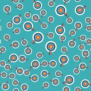 Target Flat Concept Icon Vector Illustration. Target Icon Image. Target Icon  Stock Illustration