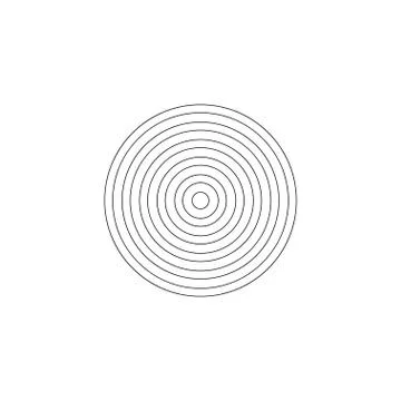 Target. flat vector icon Stock-Illustration