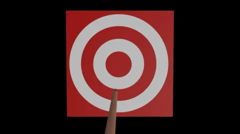 On target Stock Footage 7767352