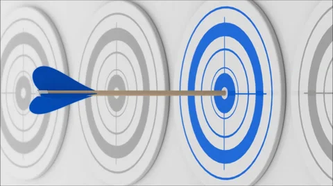 The target Stock Footage 35251827