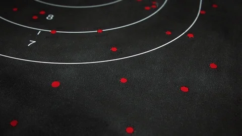 Target glide shot Stock Footage 83004556