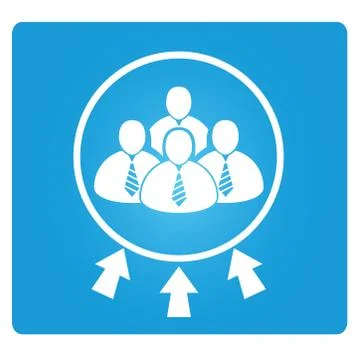 Target group Stock Illustration