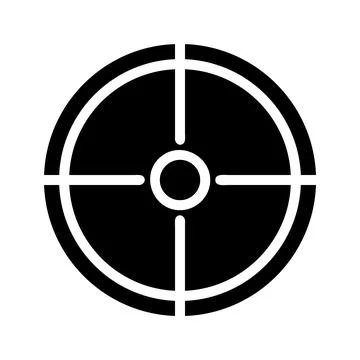 Target icon. Concept of aim, goal, and focus. Stock-Illustration