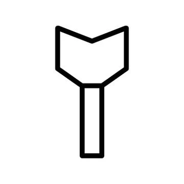 Target icon. flat illustration of Target vector icon for web Stock Illustration