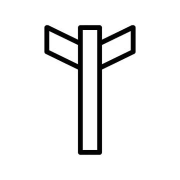 Target icon. flat illustration of Target vector icon for web Stock Illustration