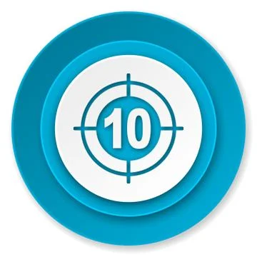 Target icon. Stock Illustration