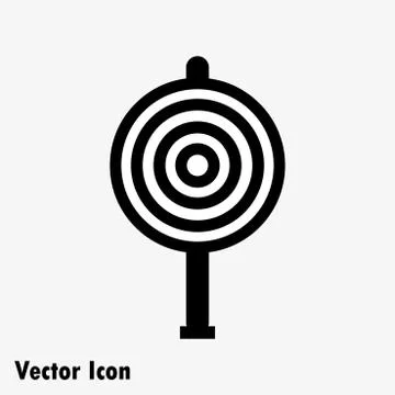 Target icon Stock Illustration