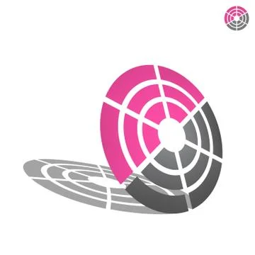 Target icon Stock Illustration