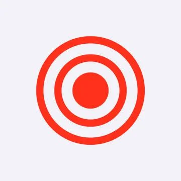 Target icon Stock Illustration