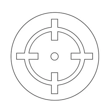 Target icon イラスト素材