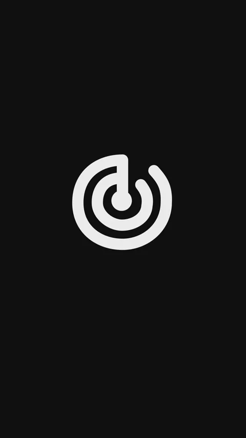 Target icon outline simple animation Stock Footage 297156442