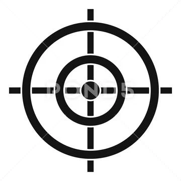 simple target icon