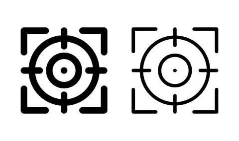 Target icon vector. goal icon. target marketing Stock Illustration