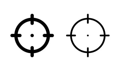 Target icon vector. goal icon. target marketing Stock Illustration
