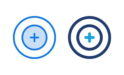 Target icon vector illustration. goal icon vector. target marketing sign an.. Stock Illustration