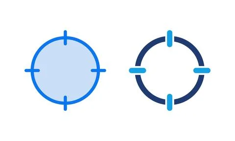 Target icon vector illustration. goal icon vector. target marketing sign an.. 库存插图